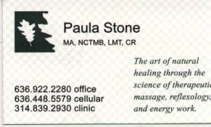 Paula Stone, Soft Touch Massage and Reflexology